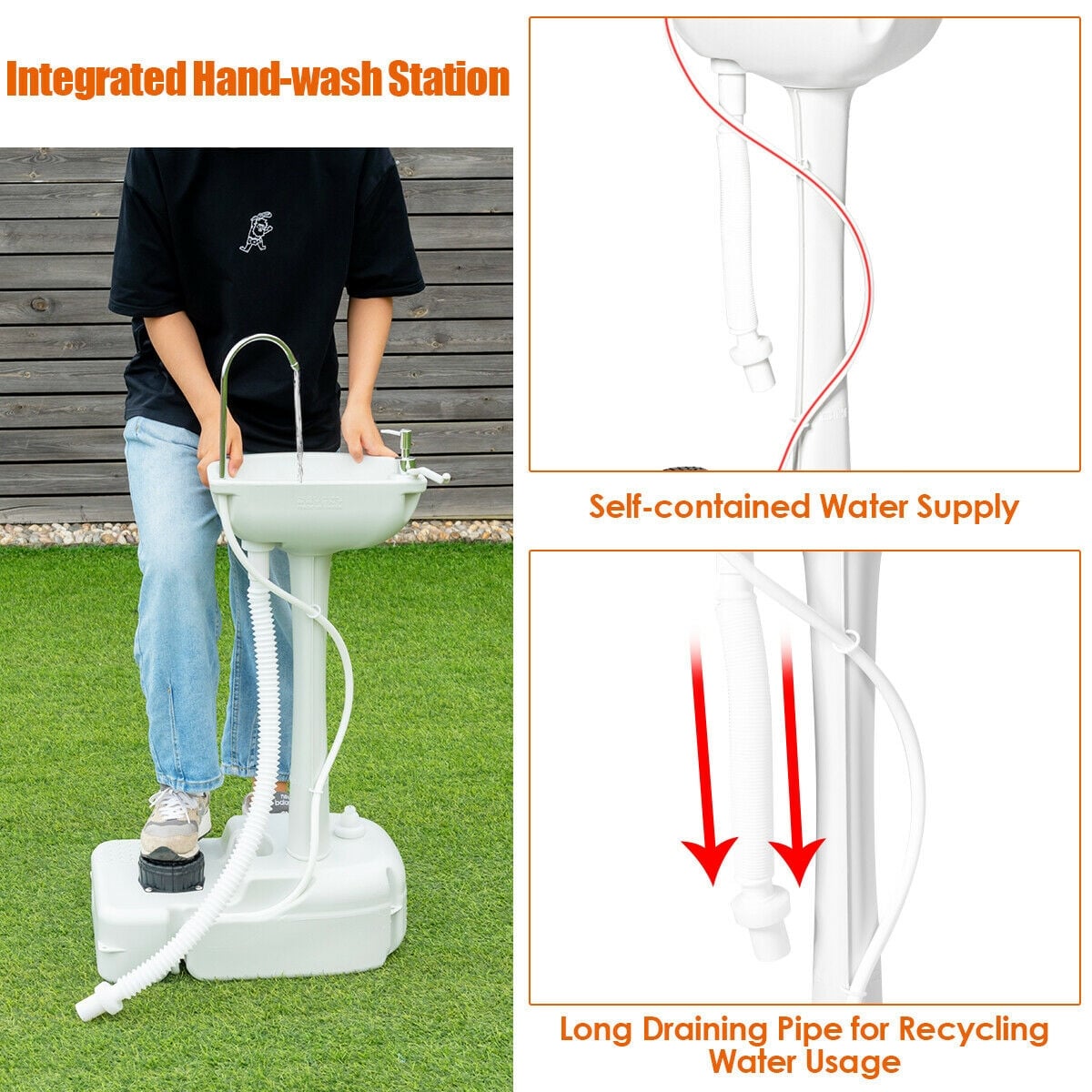 Portable Wash Sink, 5 Gallon Kitchen Tools at Gallery Canada