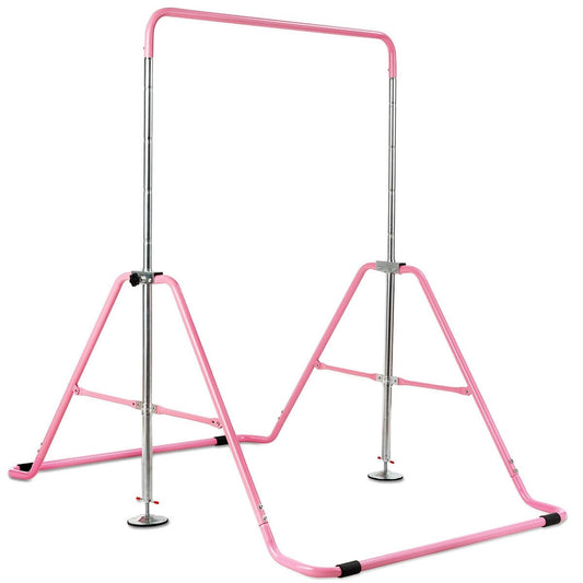 Expandable Gymnastics Training Bar for Kids, Pink