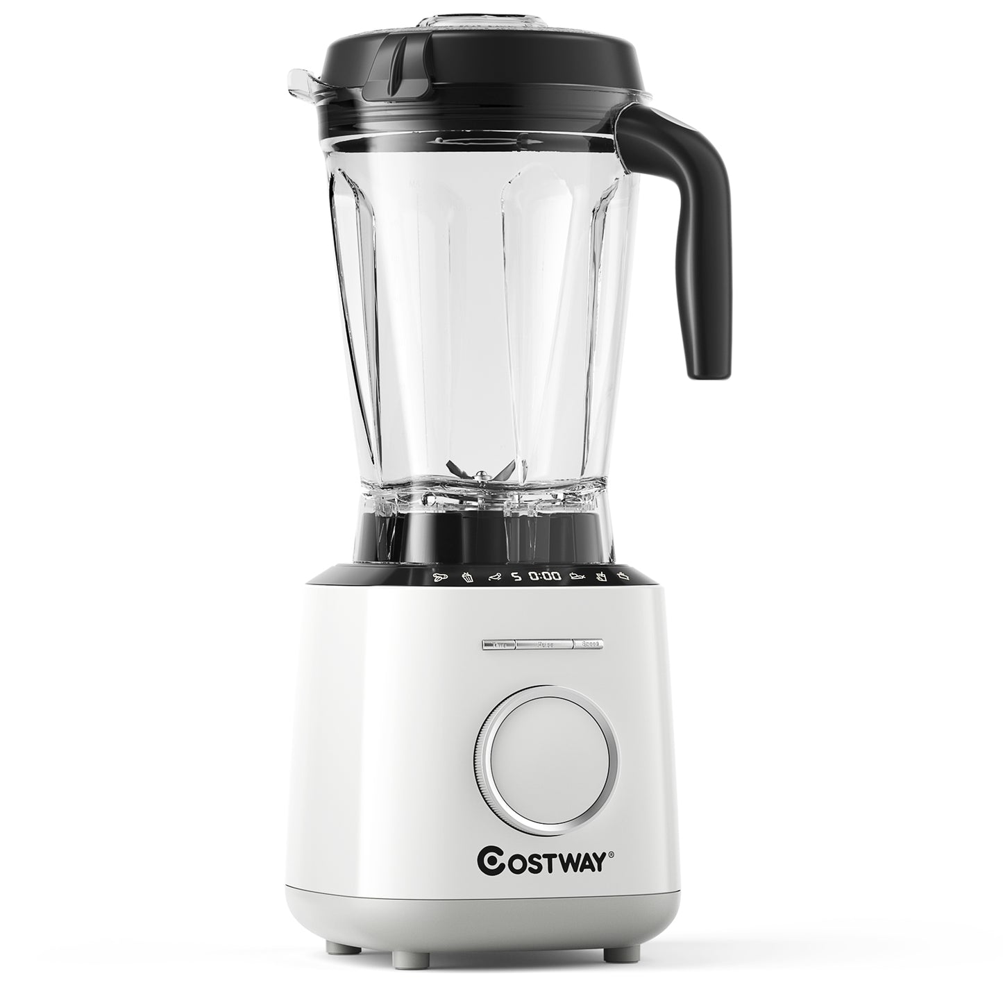 1500W Countertop Smoothies Blender with 10 Speed and 6 Pre-Setting Programs, White Food Mixers & Blenders at Gallery Canada