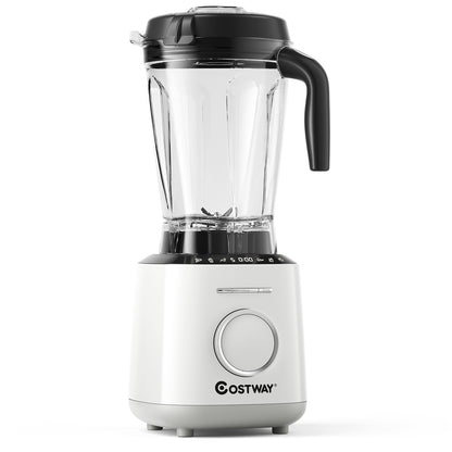 1500W Countertop Smoothies Blender with 10 Speed and 6 Pre-Setting Programs, White Food Mixers & Blenders at Gallery Canada