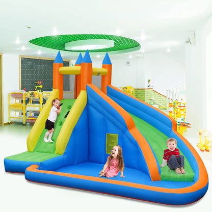 Kids Inflatable Water Slide Bouncing House with Carrying Bag and 480W Blower Bounce House at Gallery Canada