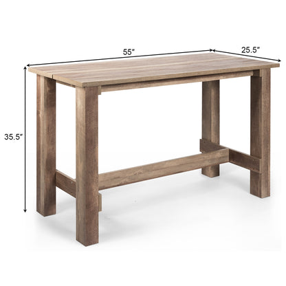 Multifunctional Counter Height Dining Table, Brown Dining Tables at Gallery Canada