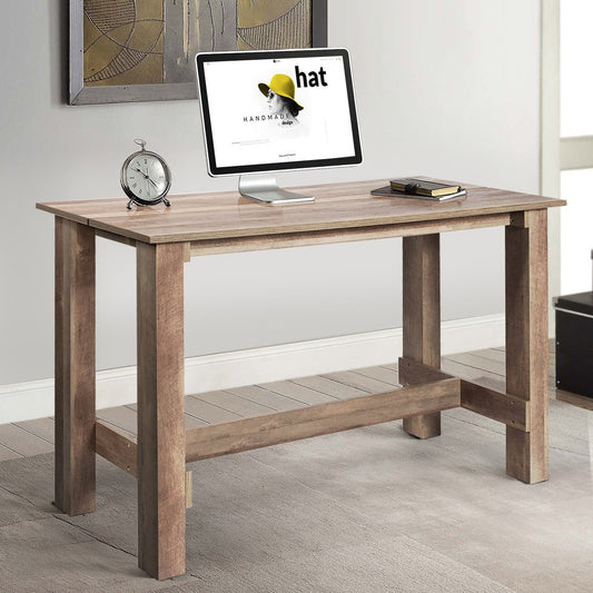Multifunctional Counter Height Dining Table for Dining Room and Kitchen, Brown - Gallery Canada
