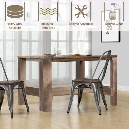 Multifunctional Counter Height Dining Table, Brown Dining Tables at Gallery Canada