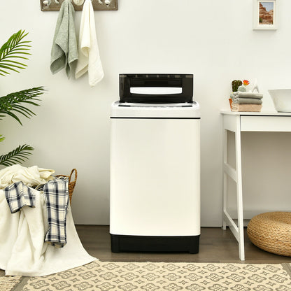 Full-Automatic Washing Machine 1.5 Cubic Feet 11 LBS Washer, White Washing Machines at Gallery Canada