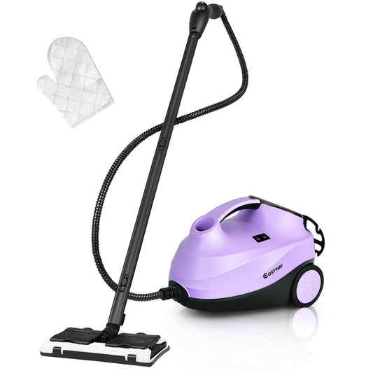 2000W Heavy Duty Multi-purpose Steam Cleaner Mop with Detachable Handheld Unit, Purple Vacuums & Cleaners Purple at Gallery Canada