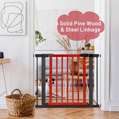 Extendable Safety Gate for Baby and Pet, Red at Gallery Canada