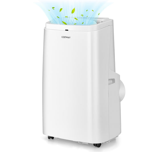 12000 BTU Portable Air Conditioner, With Remote, White