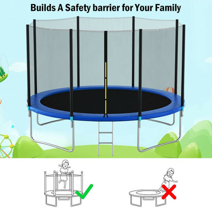 Replacement Trampoline Safety Enclosure Net-12 ft Trampoline Accessories at Gallery Canada