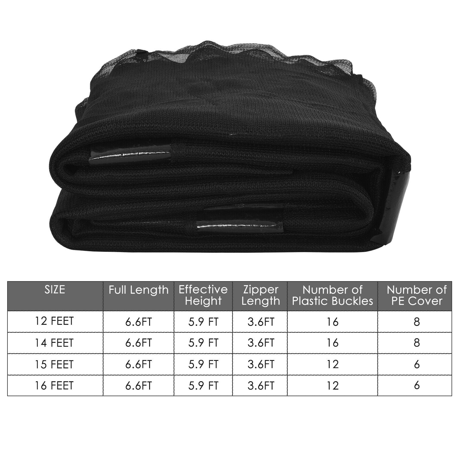 Replacement Trampoline Safety Enclosure Net-12 ft Trampoline Accessories at Gallery Canada