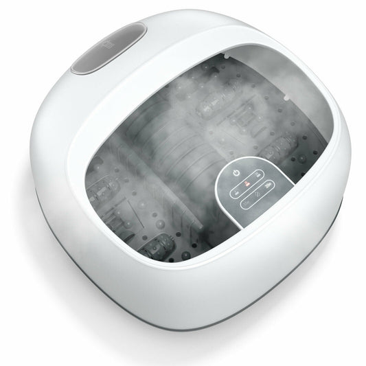 Steam Foot Spa Massager With 3 Heating Levels and Timers, White - Gallery Canada