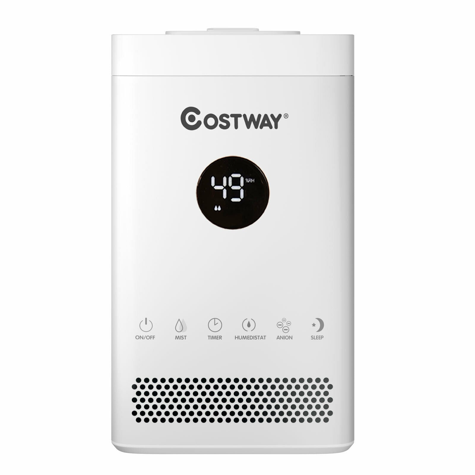 3.5L Quiet Top Fill Air Humidifier with Multiple Mode, White Climate Control Appliances at Gallery Canada