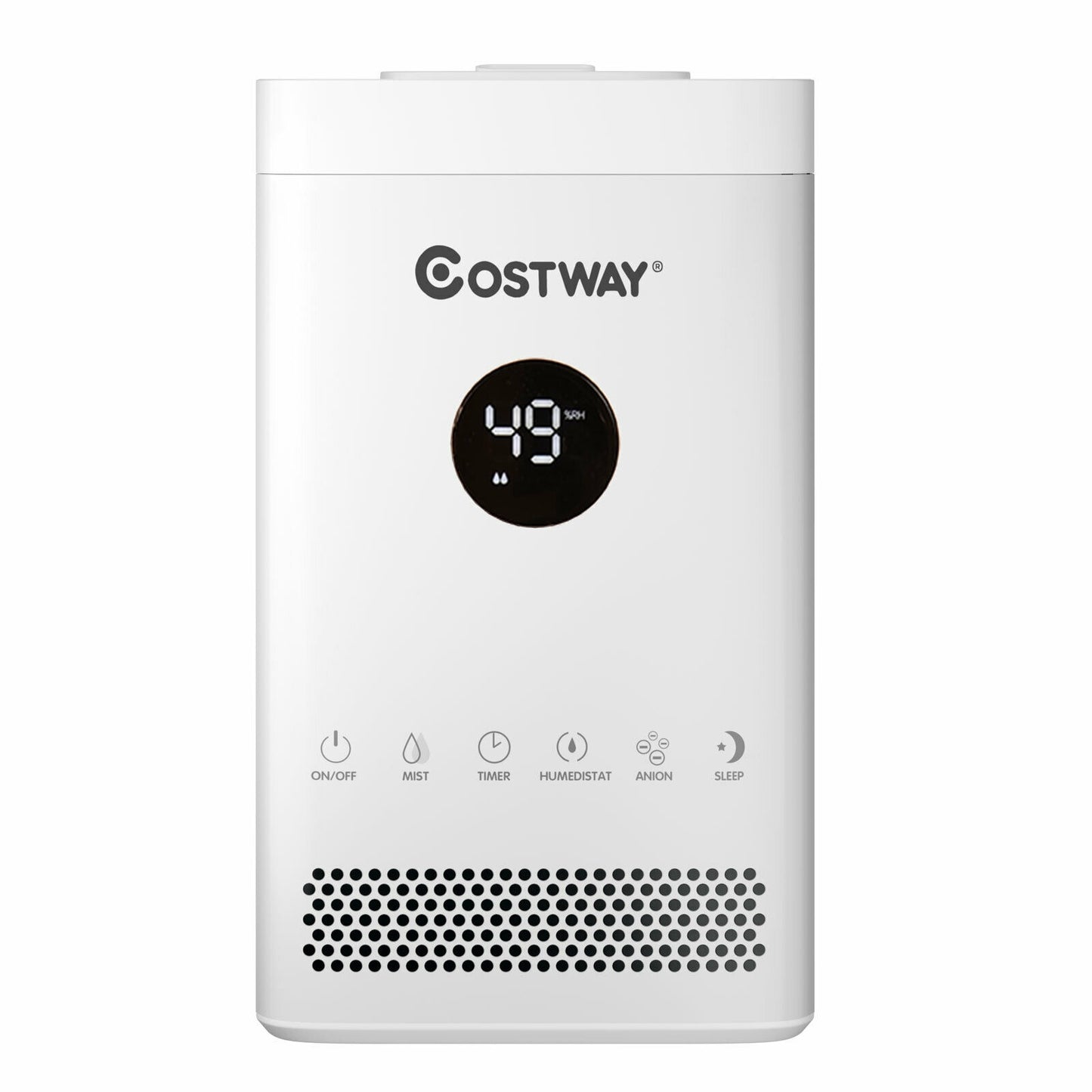 3.5L Quiet Top Fill Air Humidifier with Multiple Mode, White Climate Control Appliances at Gallery Canada