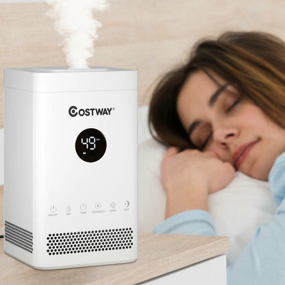 3.5L Quiet Top Fill Air Humidifier with Multiple Mode, White Climate Control Appliances at Gallery Canada