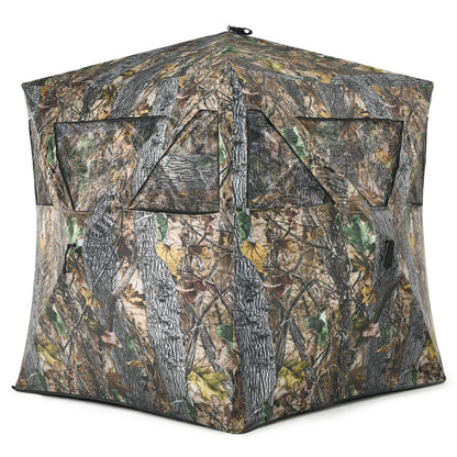 3 Person Portable Pop-Up Ground Hunting Blind with Tie-downs Tents at Gallery Canada