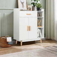 Thumbnail for Floor Storage Cabinet Free Standing Cupboard Chest - Gallery View 6 of 9