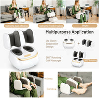 Thumbnail for 2-in-1 Foot and Calf Massager with Heat Function - Gallery View 8 of 9