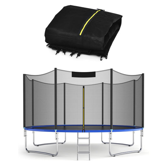 Trampoline Safety Replacement Enclosure Net, 10 ft, Black Trampoline Accessories Black at Gallery Canada