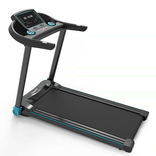 2.25HP Electric Treadmill, With Speaker And APP Control, Blue Treadmills Blue at Gallery Canada
