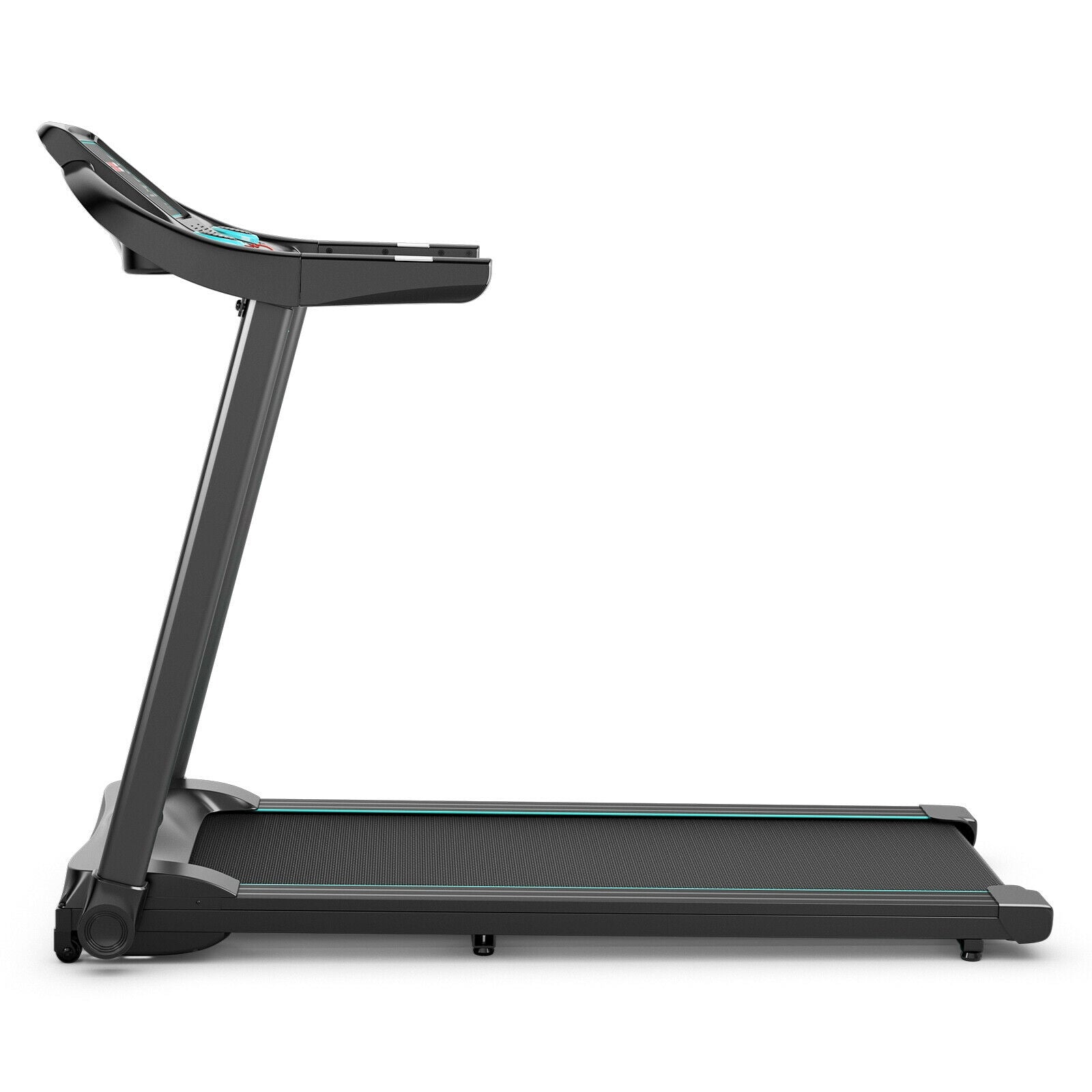 2.25HP Electric Running Machine Treadmill with Speaker and APP Control, Blue Treadmills at Gallery Canada