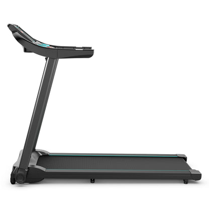 2.25HP Electric Running Machine Treadmill with Speaker and APP Control, Blue Treadmills at Gallery Canada
