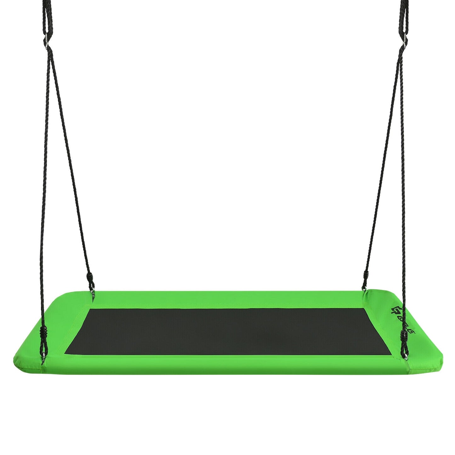 60 Inch Platform Tree Swing Outdoor with 2 Hanging Straps, Green Swing & Playsets at Gallery Canada