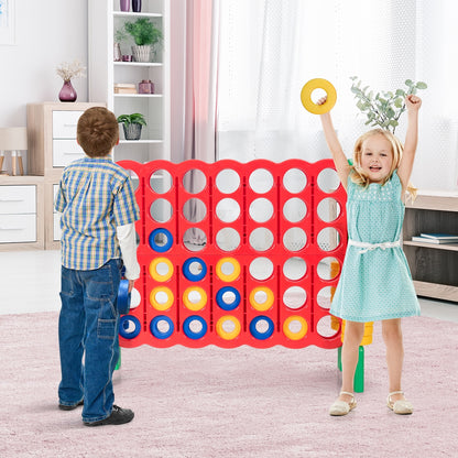 Jumbo 4-to-Score Giant Game Set with 42 Jumbo Rings and Quick-Release Slider, Green Lawn Games at Gallery Canada