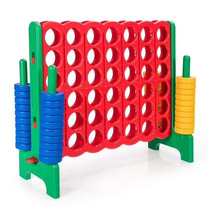 Jumbo 4-to-Score Giant Game Set with 42 Jumbo Rings and Quick-Release Slider, Green Lawn Games at Gallery Canada