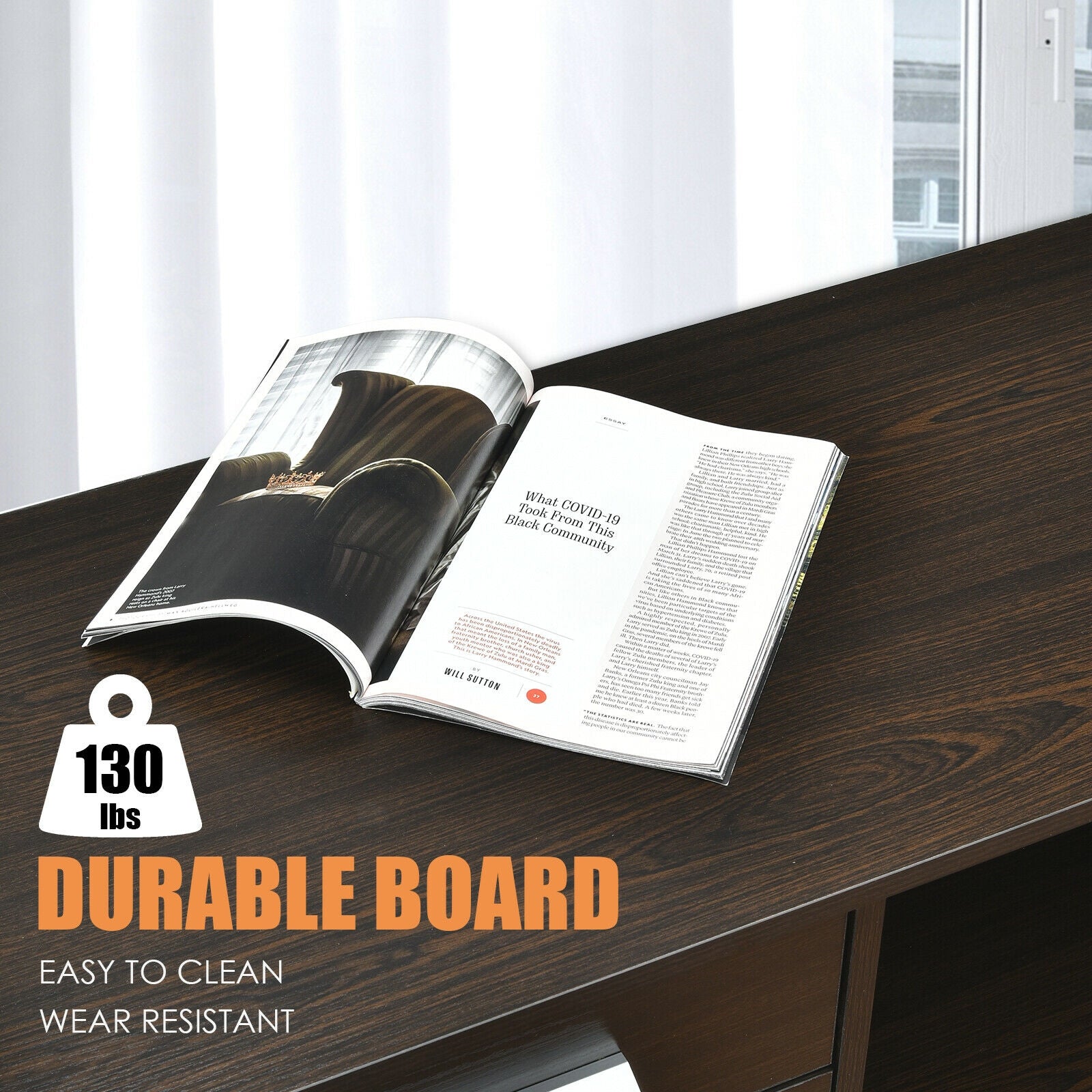 3-Drawer Mobile Lateral File Cabinet Printer Stand, Dark Brown File Cabinets at Gallery Canada