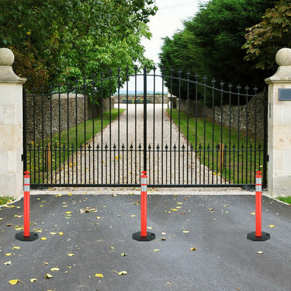 6 Pack 45 Inch Orange Traffic Delineator Post Cone, Orange Decorative Accessories at Gallery Canada