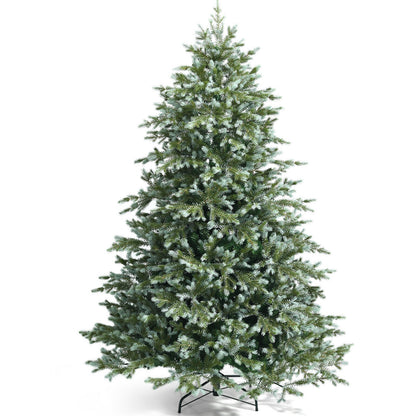 7 Feet Artificial Christmas Tree with 1260 Mixed PE and PVC Tips, Green Christmas Tree at Gallery Canada