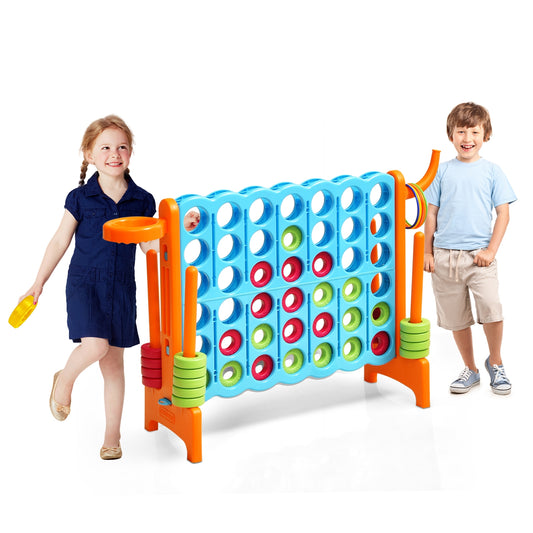 2.5ft Giant Game Set, 4-To-Score, Orange Lawn Games Orange at Gallery Canada