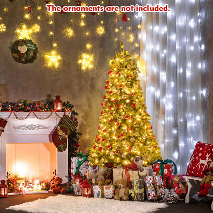 Artificial Hinged Christmas Tree, 6', Remote Control LED Lights, Green Christmas Tree at Gallery Canada