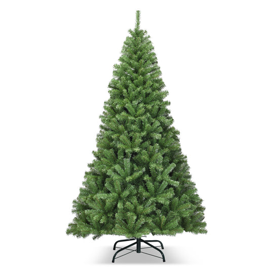 Artificial Hinged PVC Christmas Tree, 6 ft, Green Christmas Tree Green at Gallery Canada