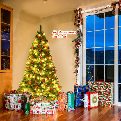 Artificial Hinged PVC Christmas Tree, 6 ft, Green Christmas Tree at Gallery Canada