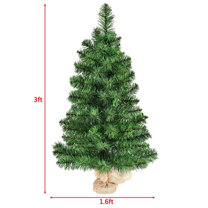 Holiday Season Decor Artificial PVC Christmas Tree-3 ft, Green Christmas Tree at Gallery Canada