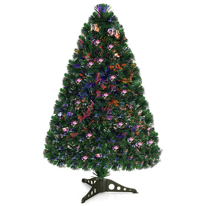 3 Ft Pre-Lit Fiber Optic PVC Christmas Tree, Green Christmas Tree at Gallery Canada