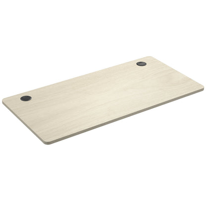 55" x 28" Universal Tabletop for Standard and Standing Desk Frame, Natural Office Desks at Gallery Canada