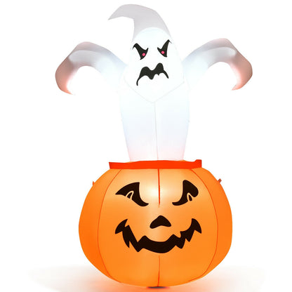 6Ft Halloween Inflatable Ghost Pumpkin Halloween at Gallery Canada