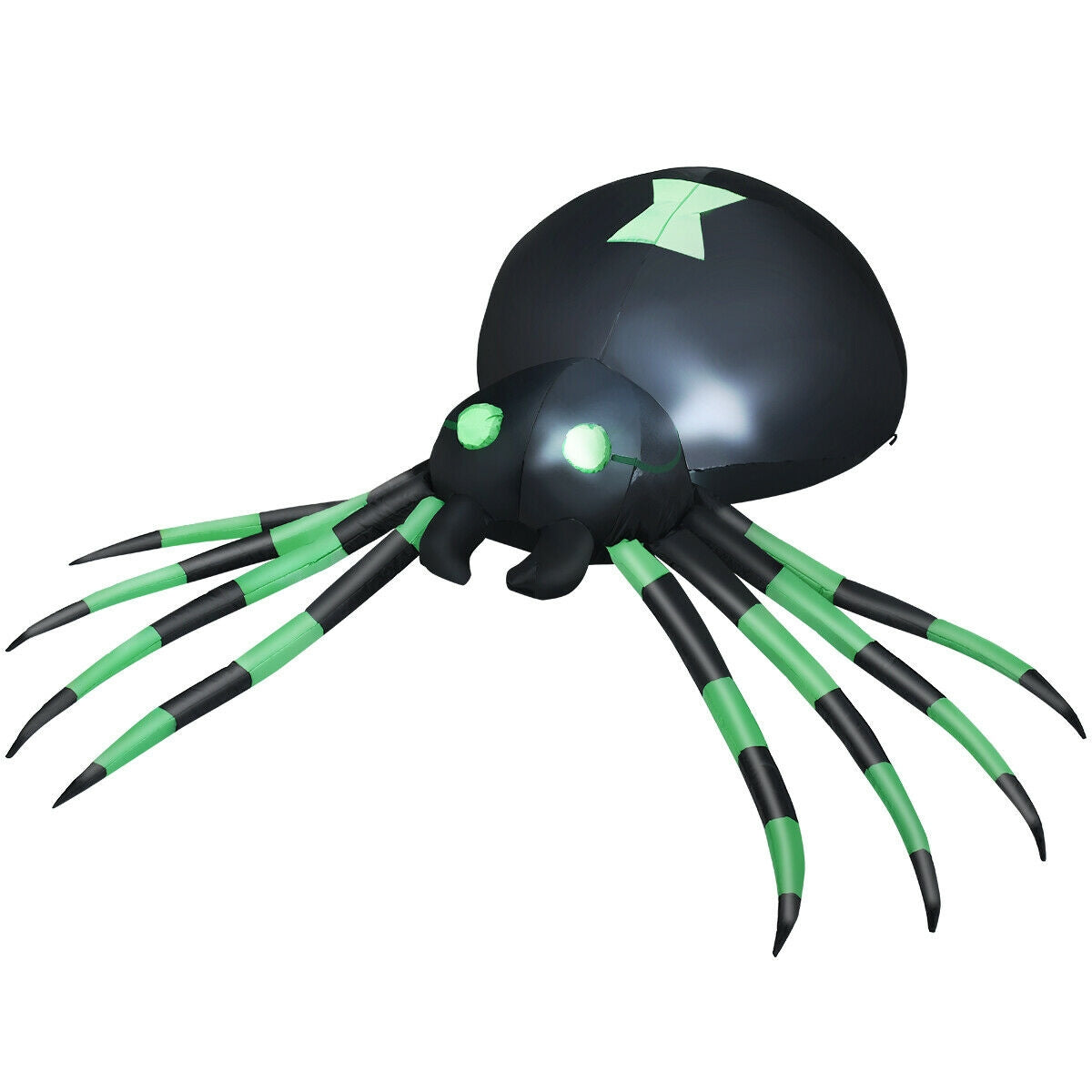 6 Feet Halloween Inflatable Spider, Black Halloween Black at Gallery Canada