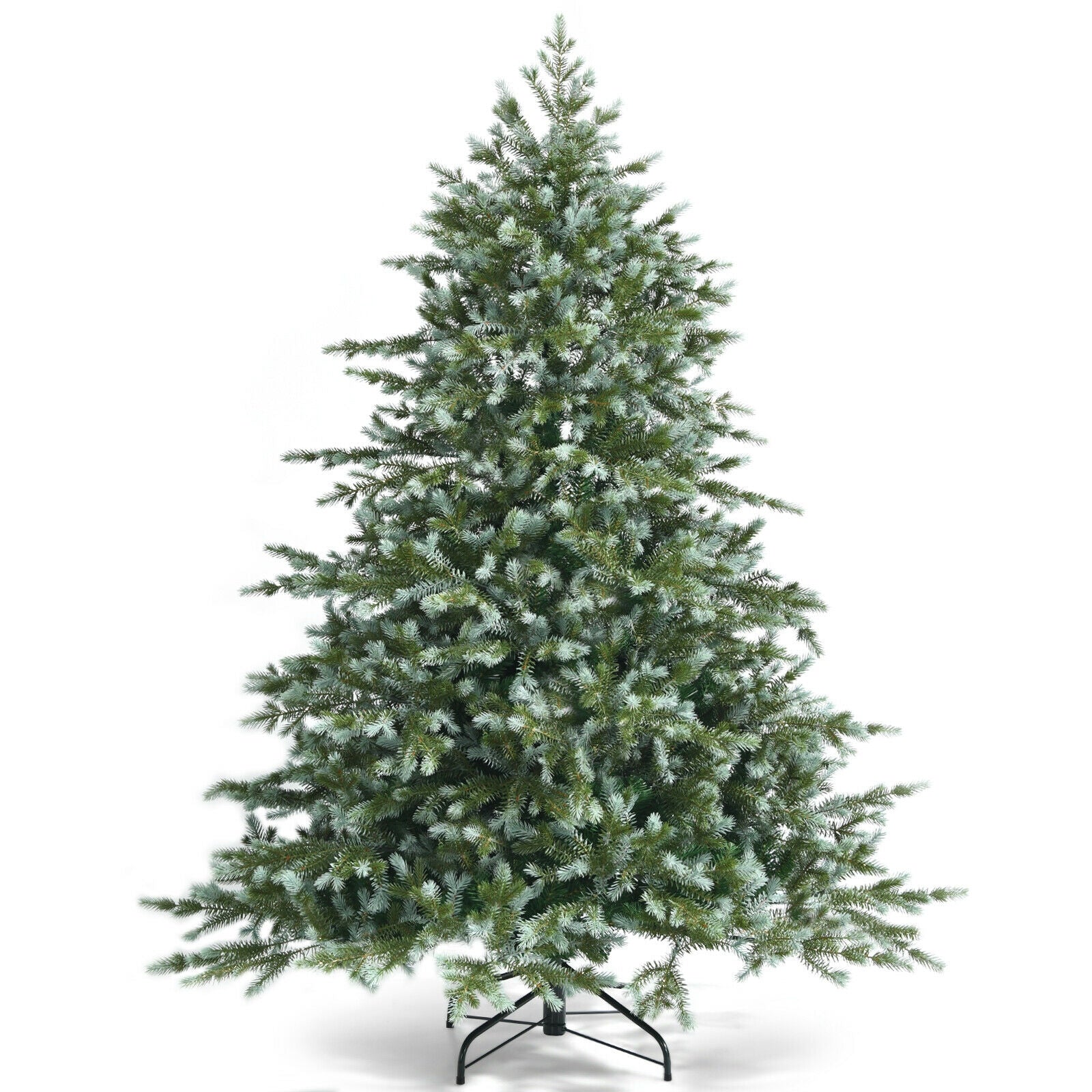 6 Feet Artificial Christmas Spruce Hinged Tree, Green Christmas Tree at Gallery Canada