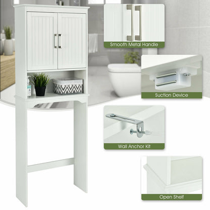 Over Toilet Space Saver, Storage Cabinet, White Bathroom Etagere at Gallery Canada
