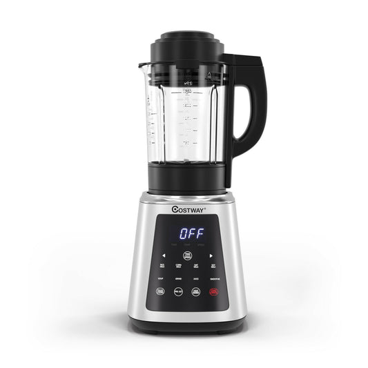 Professional Countertop Blender 8-in-1 Smoothie Soup Blender with Timer, Black - Gallery Canada