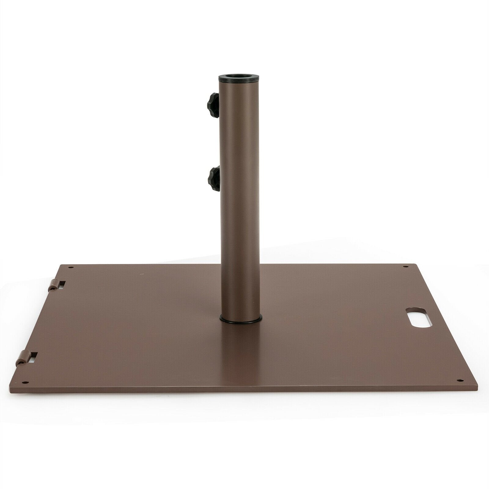 Portable 50 lbs Umbrella Base Stand with Handle and Wheels for Patio Square - Gallery Canada