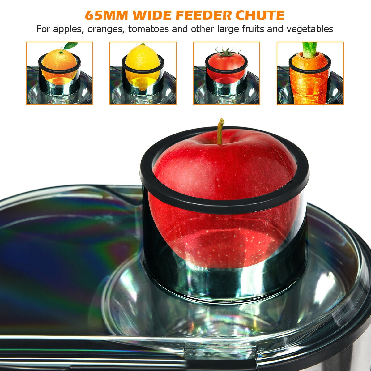 Centrifugal Juicer Machine Juicer Extractor Dual Speed, Silver Juicers & Coffee Machines at Gallery Canada