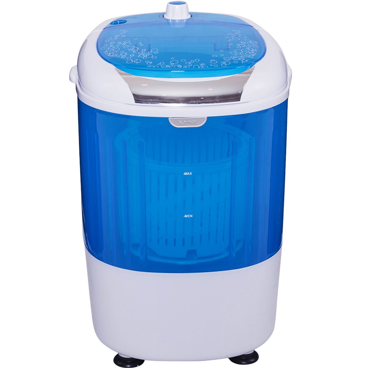 5.5 lbs Portable Semi Auto Washing Machine for Small Space, Blue at Gallery Canada