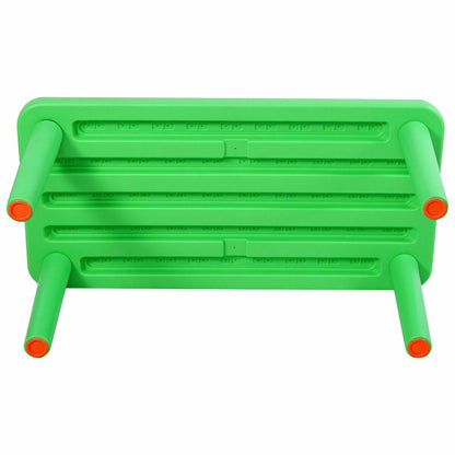 Kids Portable Plastic Activity Table for Home and School, Green - Gallery Canada