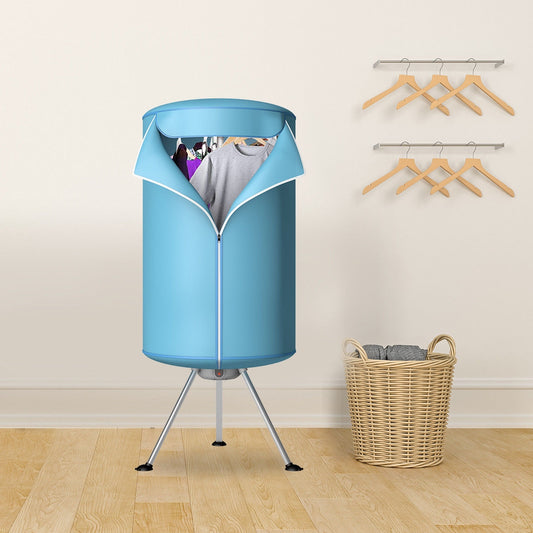 Portable Ventless Laundry Clothes Dryer Dryers Blue at Gallery Canada