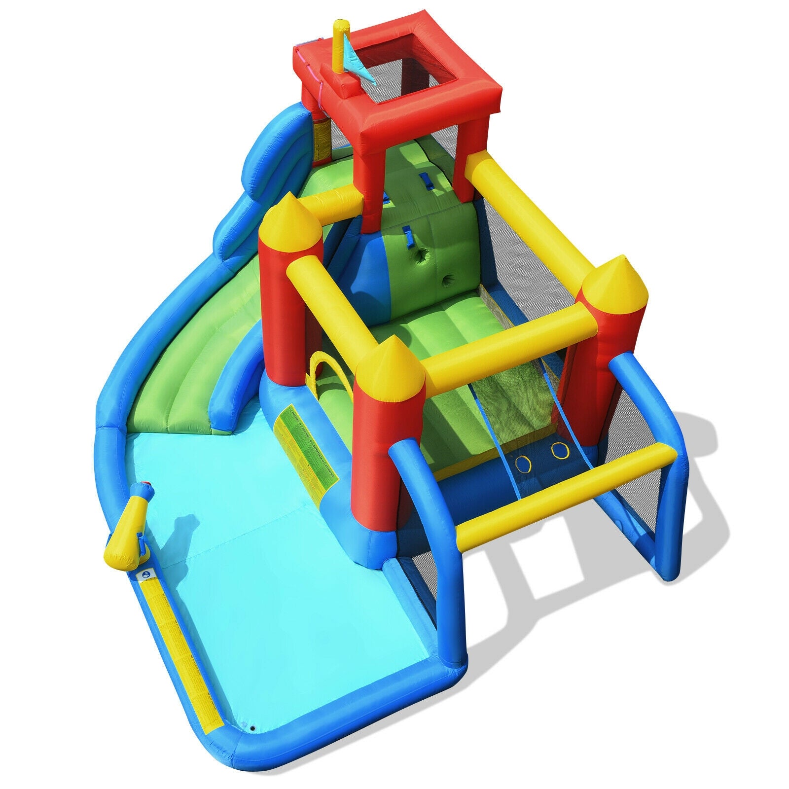 Inflatable Bouncer Bounce House with Water Slide Splash Pool without Blower Bounce House at Gallery Canada