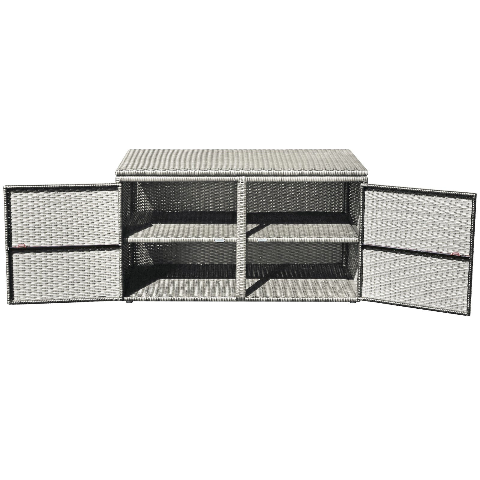 88 Gallon Rattan Storage Container Box, Gray Sheds & Outdoor Storage at Gallery Canada